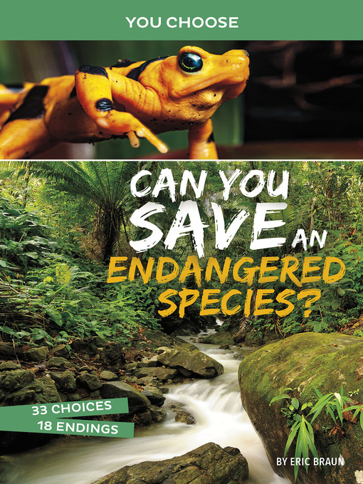 Cover image for Can You Save an Endangered Species?